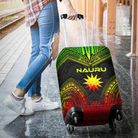 Nauru Polynesian Chief Luggage Cover - Reggae Version - Polynesian Pride