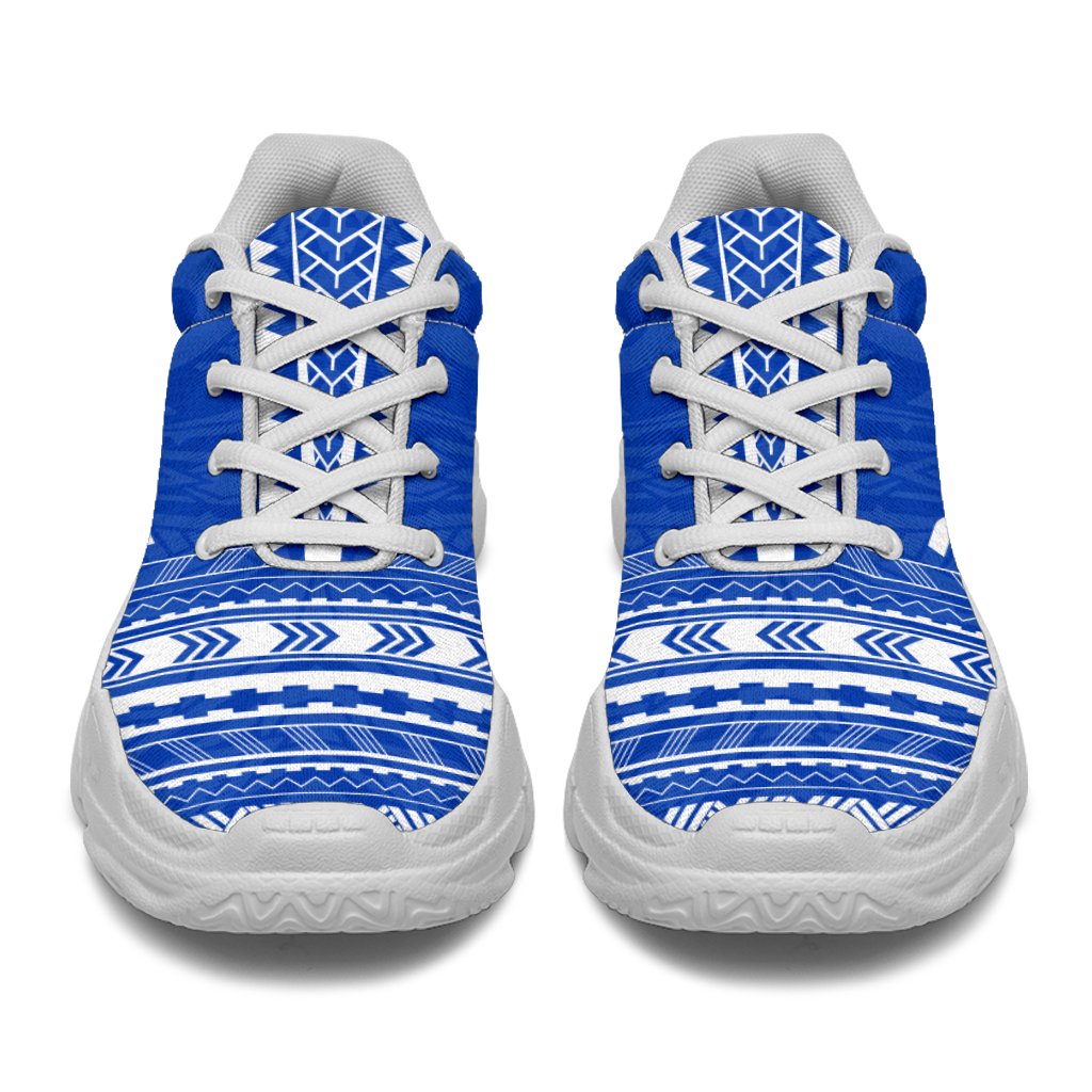 Pohnpei Chunky Sneakers - Polynesian Chief Flag Version - Polynesian Pride