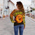 Sun In Leo Zodiac Women Off Shoulder Sweater Polynesian Tattoo Unique Vibes - Polynesian Pride