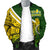 Cook Islands Men Bomber Jacket Style Turtle Rugby - Polynesian Pride