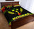 Kosrae Quilt Bed Set - Kosrae Flag Fog Style Reggae Version - Polynesian Pride