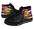 Hawaii High Top Shoes State Flag Polynesian Black Pride AH - Polynesian Pride