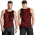 Kosrae Micronesian Men Tank Top - Red Tentacle Turtle - Polynesian Pride