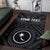 Chuuk Custom Personalised Area Rug - Chuuk Seal With Polynesian Tattoo Style ( Black) Black - Polynesian Pride