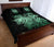 Guam Polynesian Quilt Bed Set - Green Latte Stone - Polynesian Pride