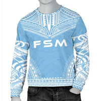 Federated States Of Micronesia Sweater - Polynesian Chief Flag Version - Polynesian Pride