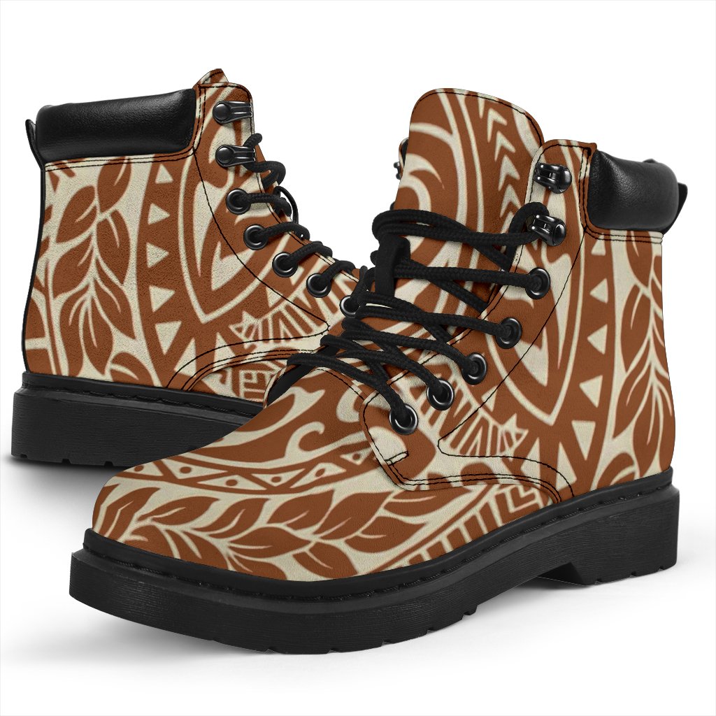 Polynesian 22 Season Boots - Polynesian Pattern - Polynesian Pride