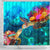 Yap Shower Curtain - Sea Turtle Coral Treasure - Polynesian Pride