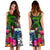 Samoa Midi Dress - Turtle Plumeria Banana Leaf - Polynesian Pride