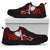 Marshall Islands Polynesian Custom Personalised Sneakers - Coat Of Arm With Hibiscus - Polynesian Pride