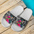 Kosrae Micronesian Slide Sandals - Turtle Floral - Polynesian Pride