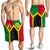 Polynesian Vanuatu Custom Personalised Men's Shorts - Vanuatu Flag and Coat Of Arms - Polynesian Pride