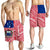 Samoa Flag Polynesian All Over Print Men's Shorts - Polynesian Pride