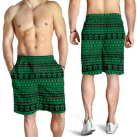 Polynesian Tattoo tribal Green Men's Short - Polynesian Pride