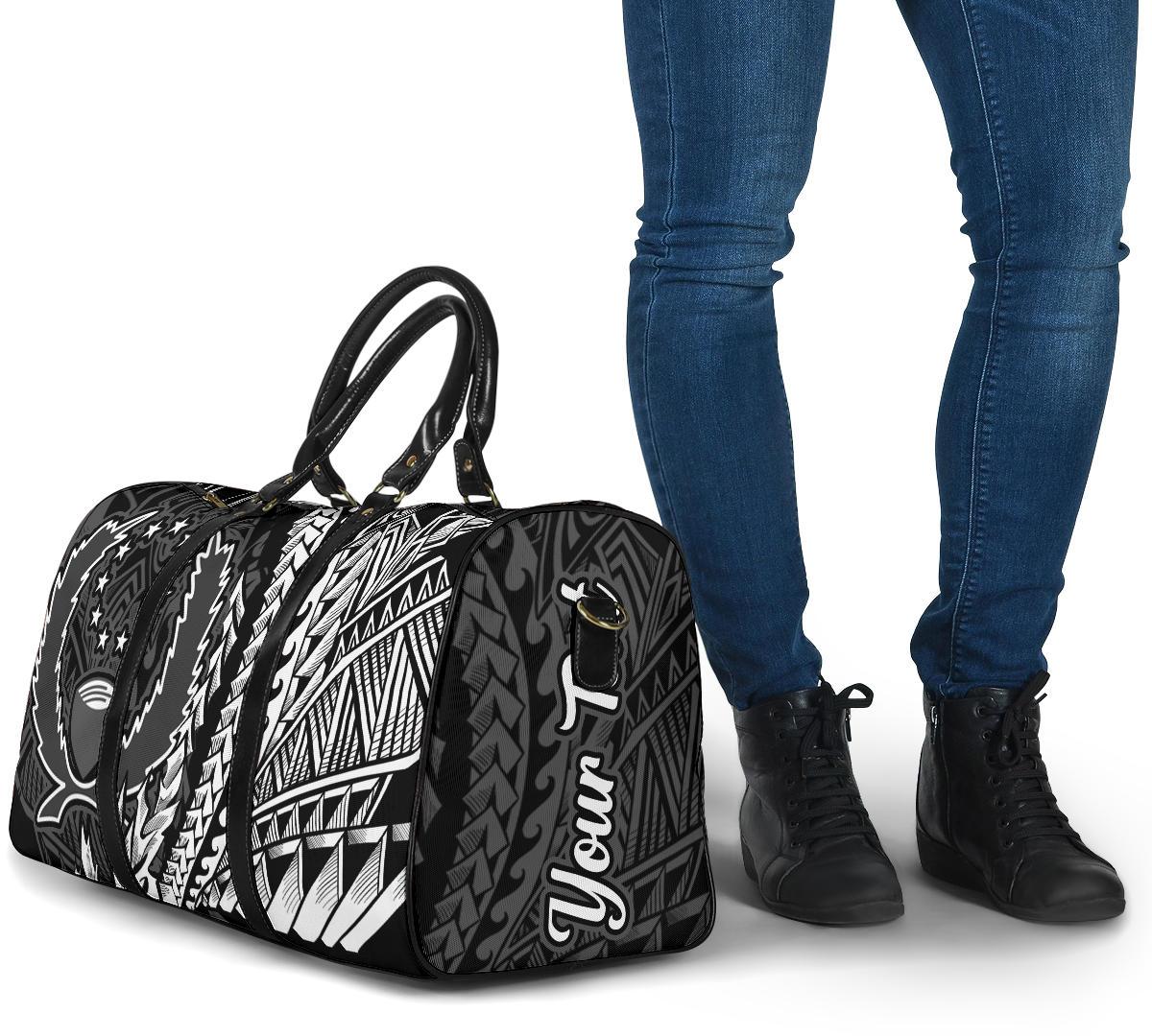 Pohnpei State Travel Bag - Custom Personalised Wings Style - Polynesian Pride