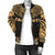 Tahiti Polynesian Chief Women'S Bomber Jacket - Gold Version - Polynesian Pride