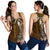 American Samoa Women's Racerback Tank - Polynesian Boar Tusk Brown - Polynesian Pride