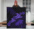 Hawaii Turtle Plumeria Coconut Tree Polynesian Premium Quilt - Purple - Polynesian Pride