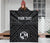 Tonga Personalised Premium Quilt - Tonga Seal With Polynesian Tattoo Style (Black) - Polynesian Pride