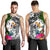 Niue Men Tank Top - Turtle Plumeria Banana Leaf - Polynesian Pride