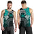 Samoa Men's Tank Top - Samoa Seal Wave Style (Green) - Polynesian Pride