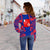 Wallis And Futuna Women's Off Shoulder Sweater - Polynesian Tattoo Flag - Polynesian Pride