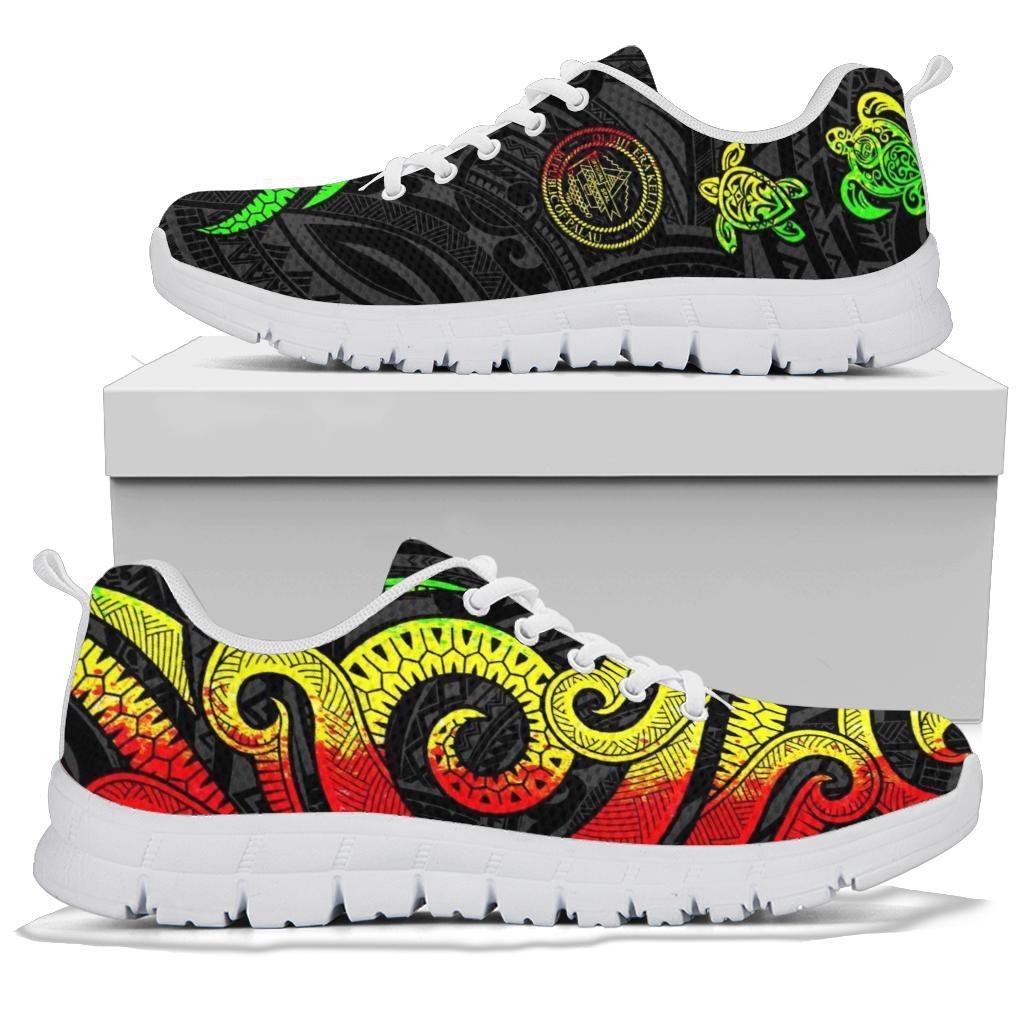 Palau Sneakers - Reggae Tentacle Turtle - Polynesian Pride
