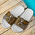 Samoa Custom Personalised Slide Sandals - Polynesian Boar Tusk White - Polynesian Pride