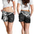 American Samoa Polynesian Shorts (Women) - Black Turtle - Polynesian Pride