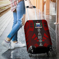 Samoa Luggage Cover - Polynesian Tattoo Red - Polynesian Pride