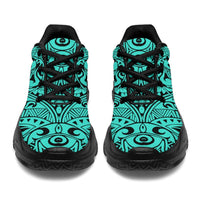 Polynesian Culture Turquoise Chunky Sneakers - Polynesian Pride