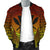 Hawaii Men's Bomber Jacket - Polynesian Circle Pattern - Polynesian Pride