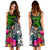 American Samoa Midi Dress - Turtle Plumeria Banana Leaf - Polynesian Pride