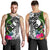 Yap Men tank Top - Turtle Plumeria Banana Leaf - Polynesian Pride