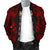 Tonga Men Bomber Jackets - Polynesian Tattoo Red - Polynesian Pride