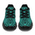 Polynesian Lauhala Mix Turquoise Chunky Sneakers - Polynesian Pride