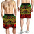 Guam Polynesian Men's Shorts - Reggae Shark Polynesian Tattoo - Polynesian Pride