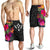 Kosrae All Over Print Men's Shorts - Polynesian Hibiscus Pattern - Polynesian Pride