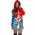 Free West Papua Women Hoodie Dress - Polynesian Pride