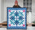 Hawaiian Turtle Pattern Premium Quilt - Pastel - Argu Style - AH - Polynesian Pride