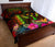 Kosrae Polynesian Quilt Bed Set - Hibiscus and Banana Leaves - Polynesian Pride