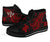 Kosrae High Top Shoes - Red Turtle - Polynesian Pride