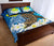 Hawaii Sea Turtle Plumeria Coconut Tree Quilt Bed Set - Polynesian Pride