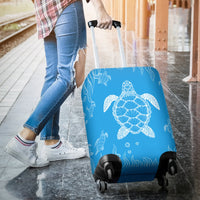 Turtle Luggage Cover 03 - Polynesian Pride