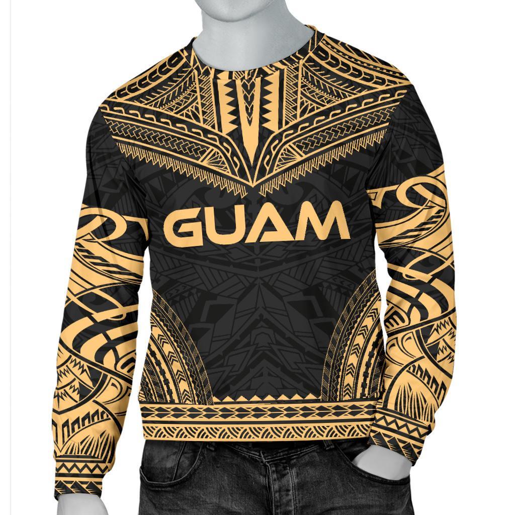 Guam Sweater - Polynesian Chief Gold Version - Polynesian Pride