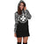 Wallis and Futuna Women Hoodie Dress - Wallis and Futuna Coat Of Arms Polynesian Black Color - Polynesian Pride