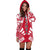 Samoa Hoodie Dress - Polynesian Tattoo Flag - Polynesian Pride