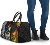 Cook Islands Travel Bag - Seal Spiral Polynesian Patterns - Polynesian Pride