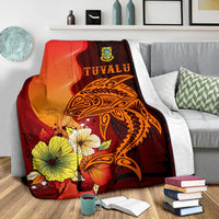 Tuvalu Premium Blankets - Tribal Tuna Fish - Polynesian Pride