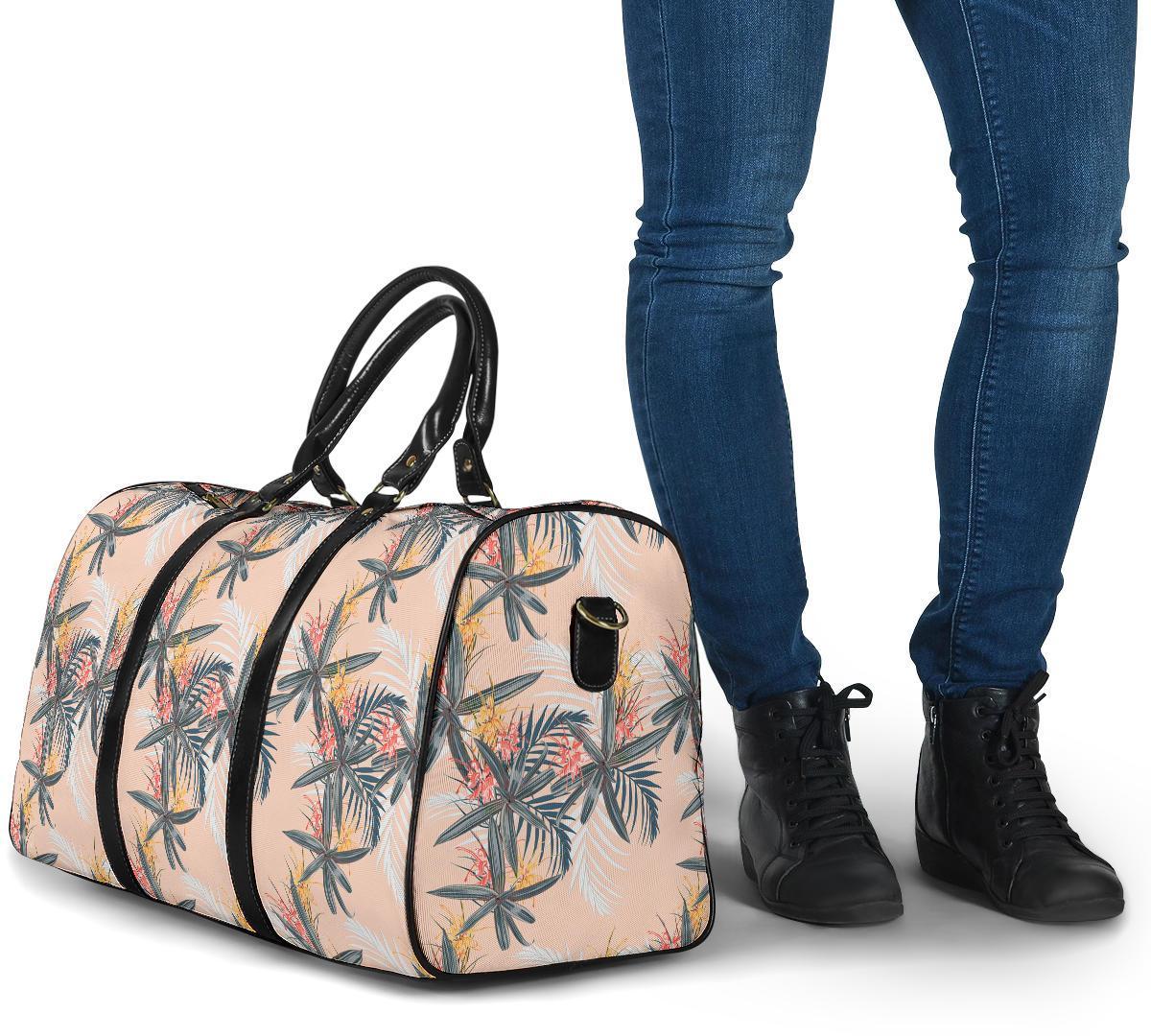 Tropical Pattern Pink Hawaii Travel Bag - Polynesian Pride